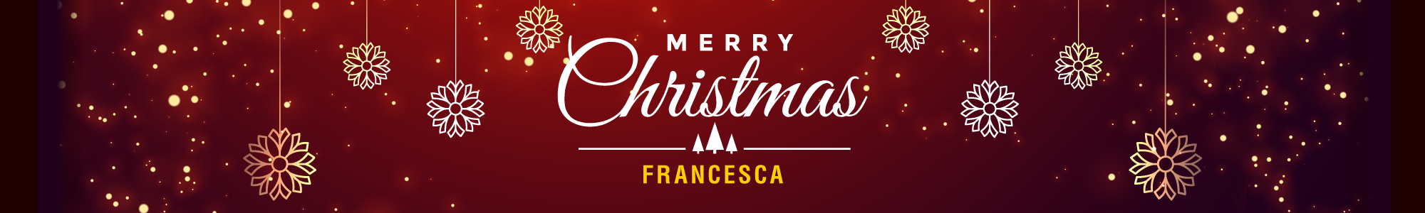 Merry Christmas Francesca